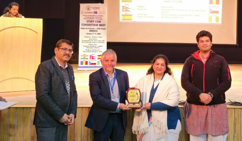 Banasthali Vidyapith coordinates the Erasmus+ CBHE project; partners from six countries