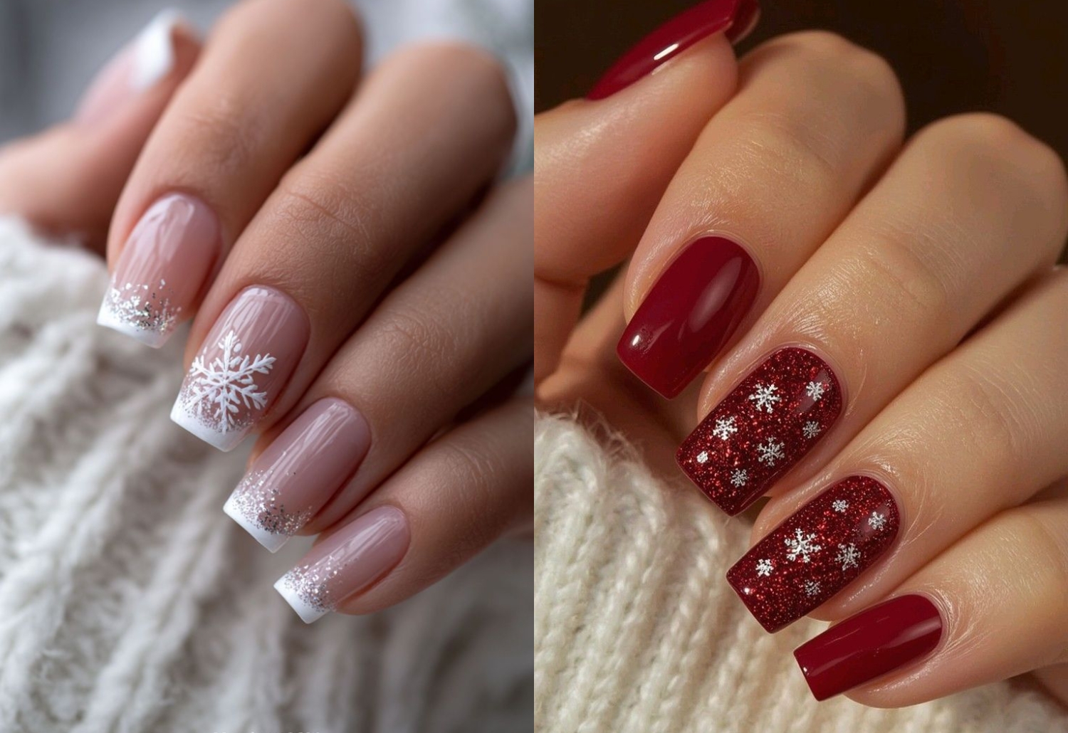 December nail designs