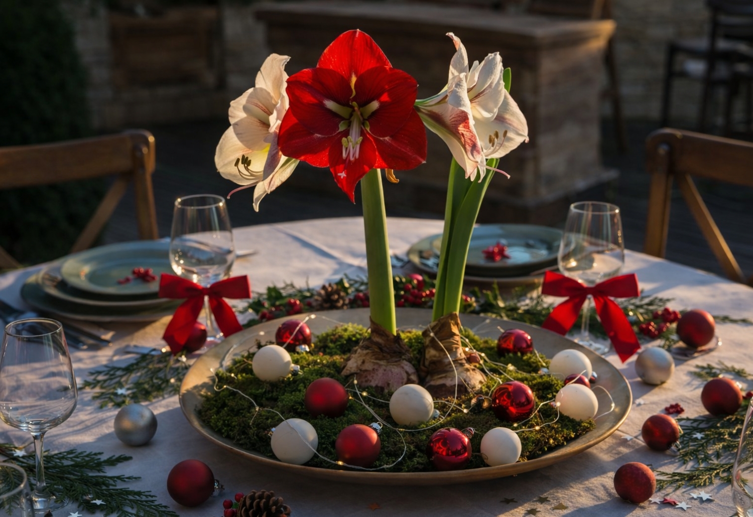 Holiday Amaryllis Bulb