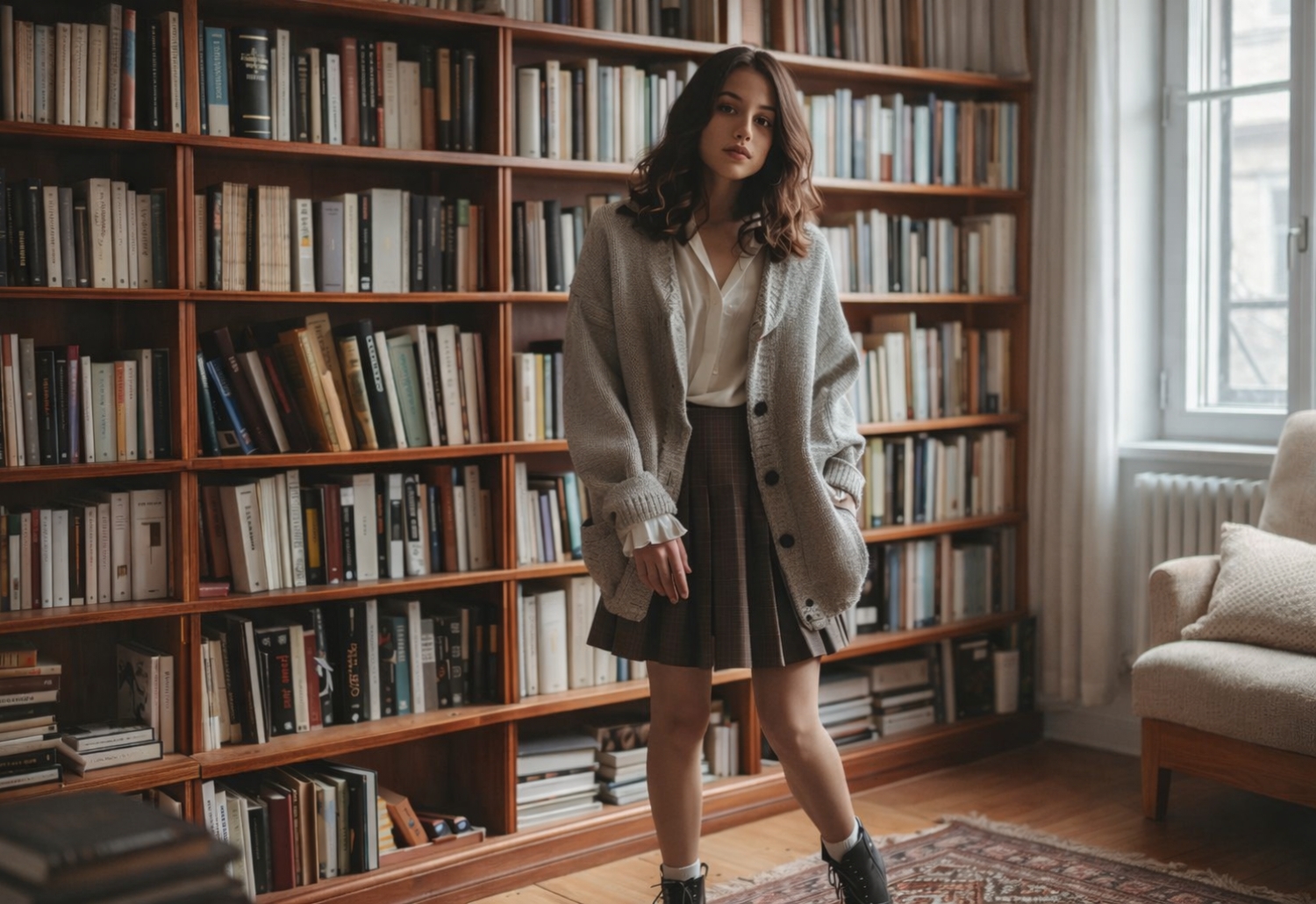 unexpected librarian aesthetic